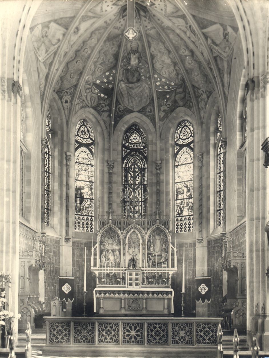 Innenansicht der Neuen Kirche