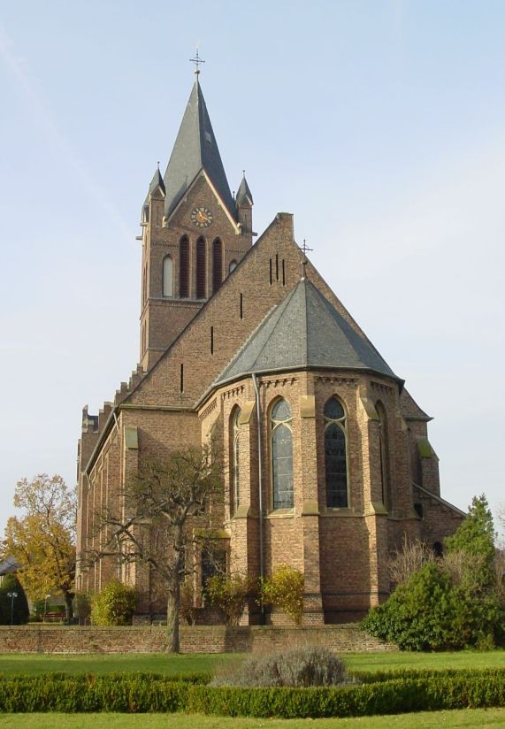 Rückseite der Neuen Kirche
